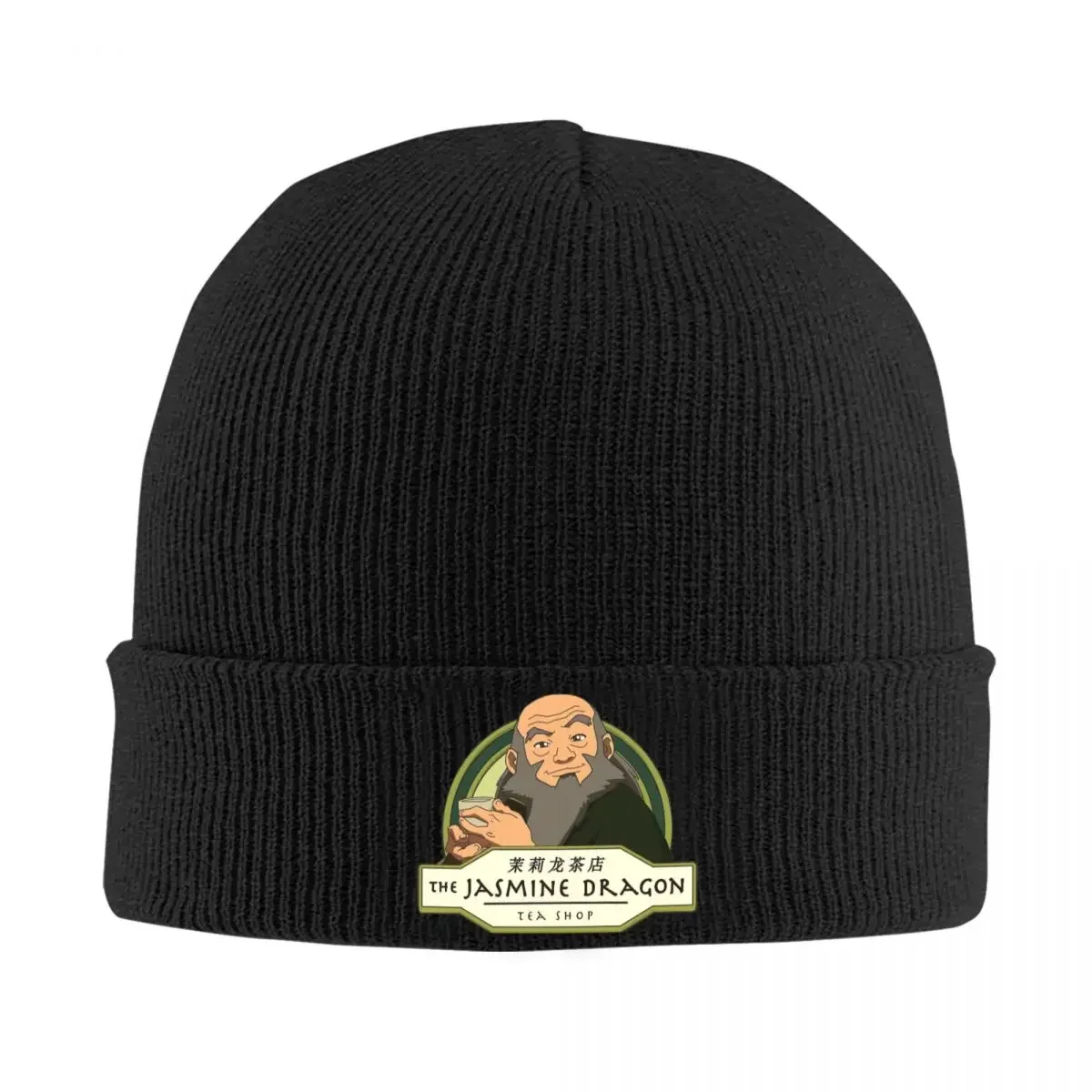 Iroh's Tea Shop Avatars The Last Airbender Knit Hat Beanie Autumn Winter Hats Warm Street Cap Men Women Gifts