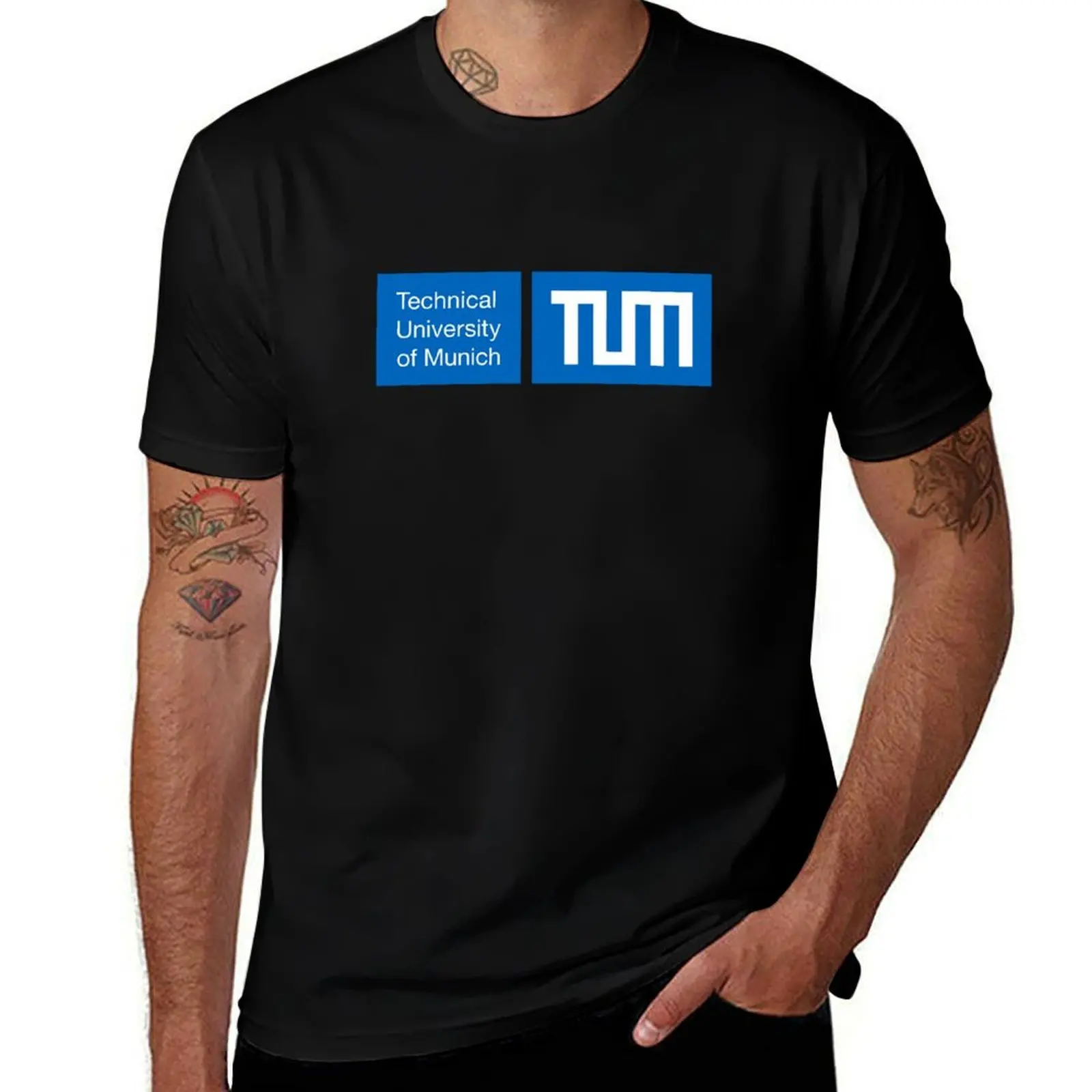 Technical University of Munich (TUM) T-Shirt Christmas Casual Short Sleeve Top T-Shirt