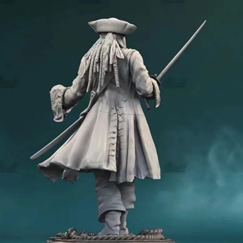 Interesting Pirates 1/24 Scale 75mm Resin Body Assembled Model Kit Fantasy 3D Figure Sculpture Unassembled and Unpainted