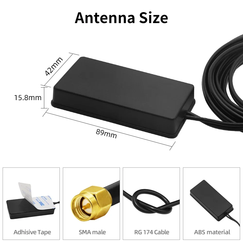 4G + GPS 2 in 1 Cabinet Antenna With 30dBi Filter Amplifier Car Satellite Navigation Positioning Mobile Network Signal Booster