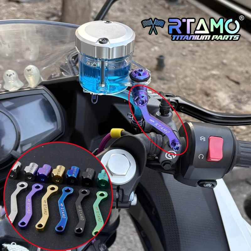 

RTAMO Titanium Oil Cup Bracket Adapter Code for Brembo RCS CC
