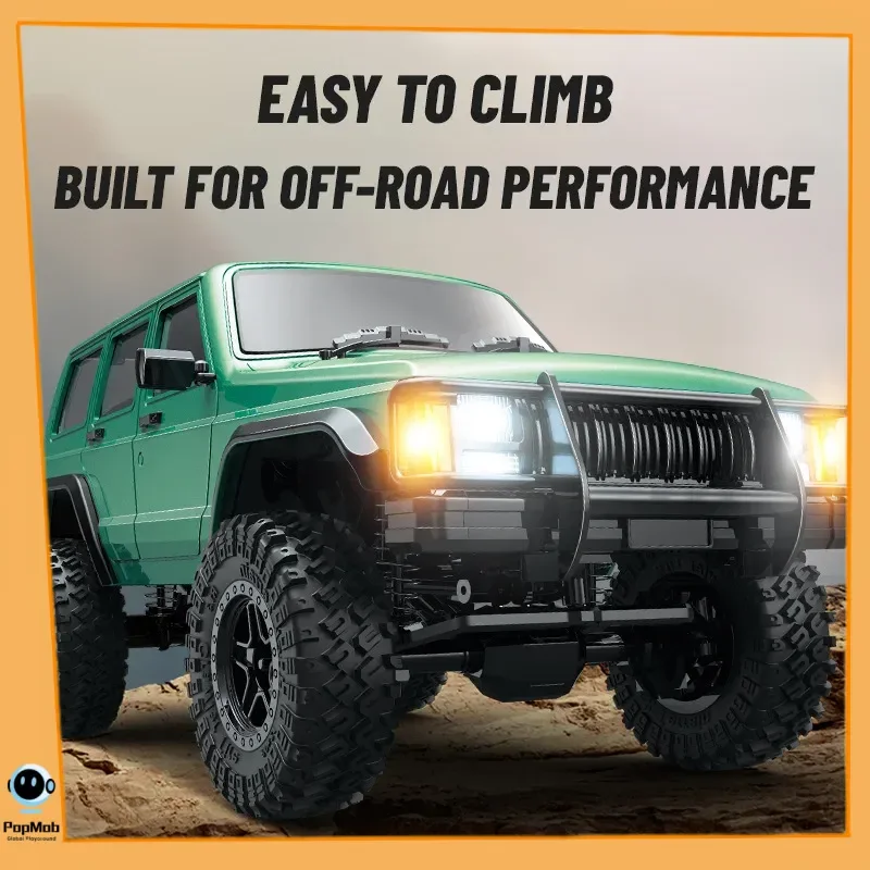 JJRC Cross border Four wheel Drive  Full Scale Climbing Remote Control Vehicle Simulation Multi terrain Off road Vehic