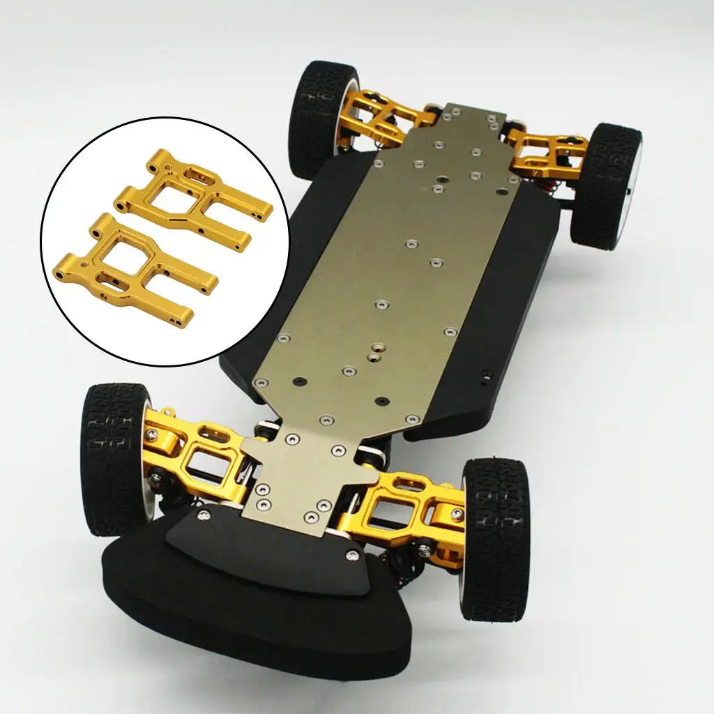 2pcs RC Arm for LC RACING PTG-2 1/10 4WD Off Road Electric Racing Buggy Car
