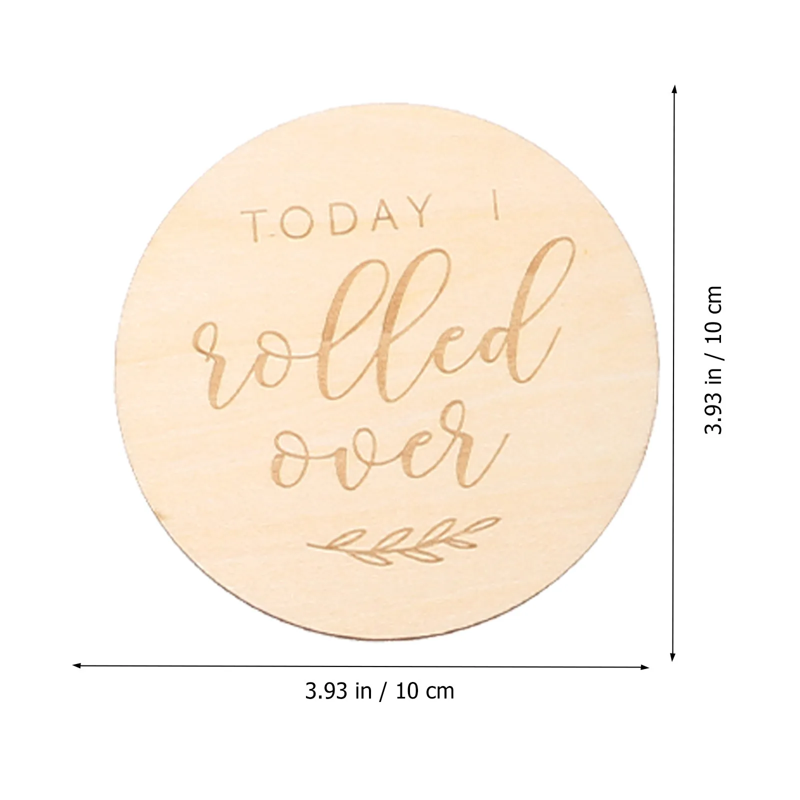 12pcs Wooden Milestone Cards for Baby Growth Tracking, Photo Props, Birthday & Memory Keepsake Set