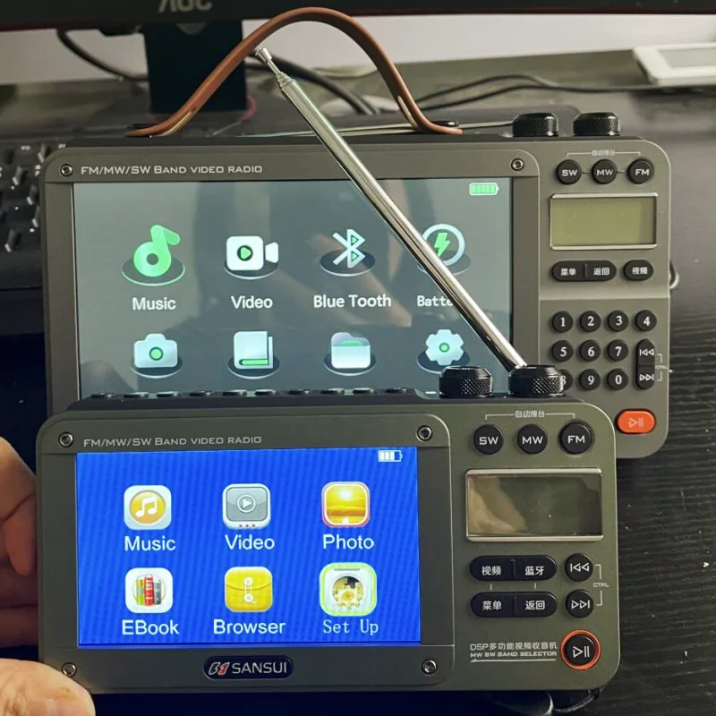 SANSUI F50/F51 High Definition Screen Portable wireless Bluetooth