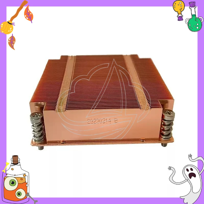Performance 1U Server Heatsink, Vapor Chamber CPU Cooler Compatible withA2011A2066 Socket Processors