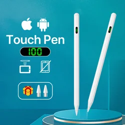 Universal stylus For touch screen  stylus For iPad pen Apple Pencil all Android iOS tablets phone pen with power display