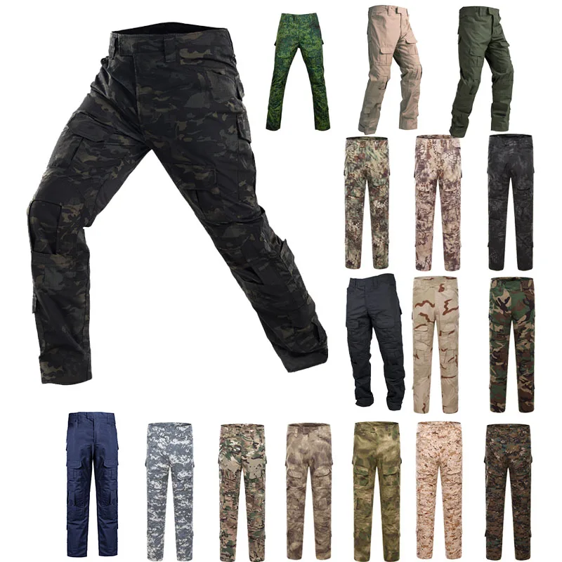 Outdoor Woodland Hunting Shooting Camo Battle Dress Uniform Tactical BDU Combat Clothing Camouflage Pants