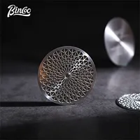 Bincoo Professional Sintered Coffee Shower Screen - Kaleidoscope Design for Uniform Water Distribution in Espresso Machines