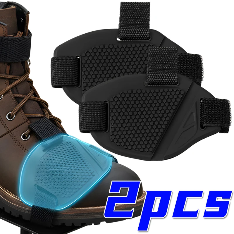 

Men Waterproof Protector Motocross Boots Cover Accessories Motorcycle Shift Pad Gear Shoes Protective Motorbike Gears Shifter