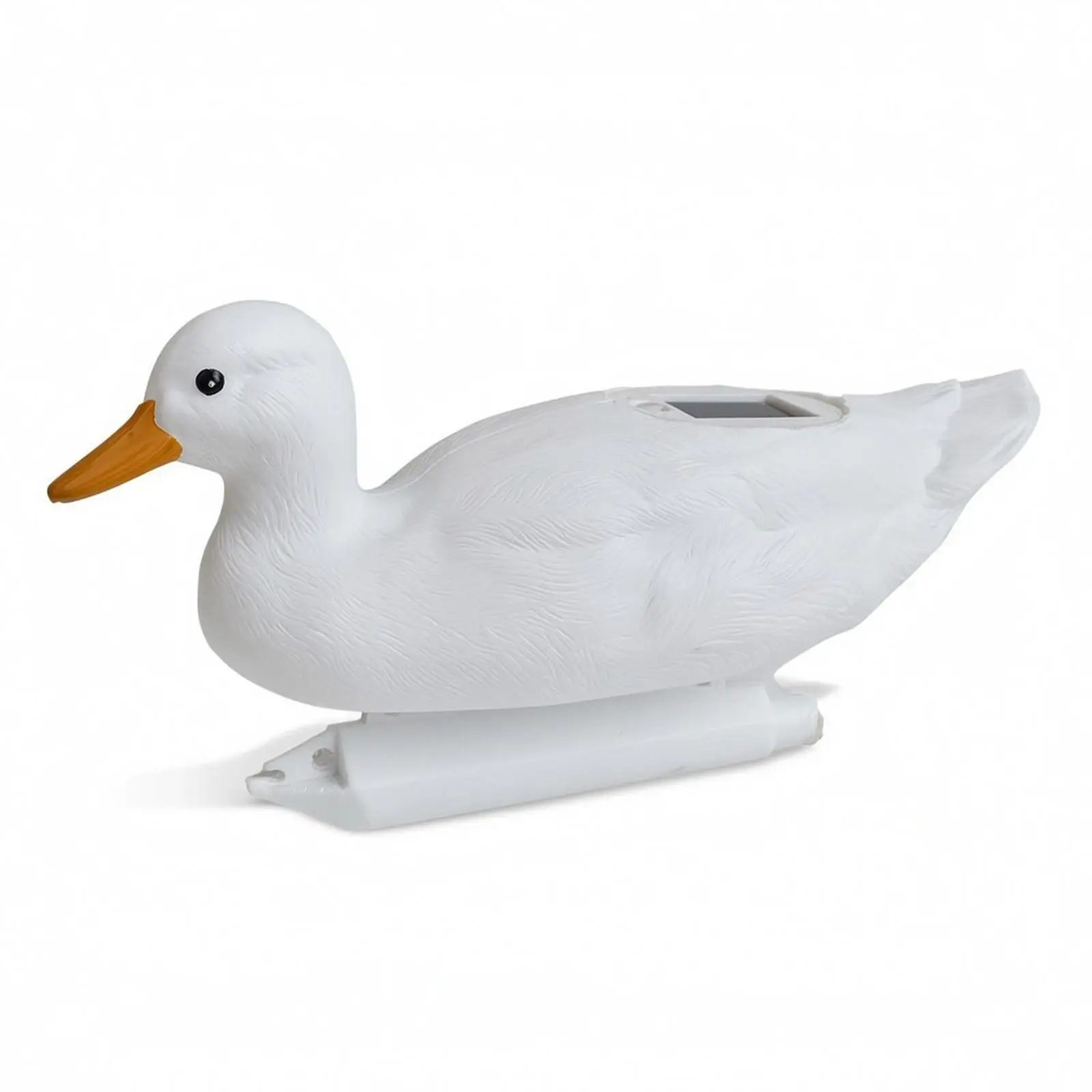 Waterfowl Light with Solar Panel Energy-Efficient Ornament Environmentally