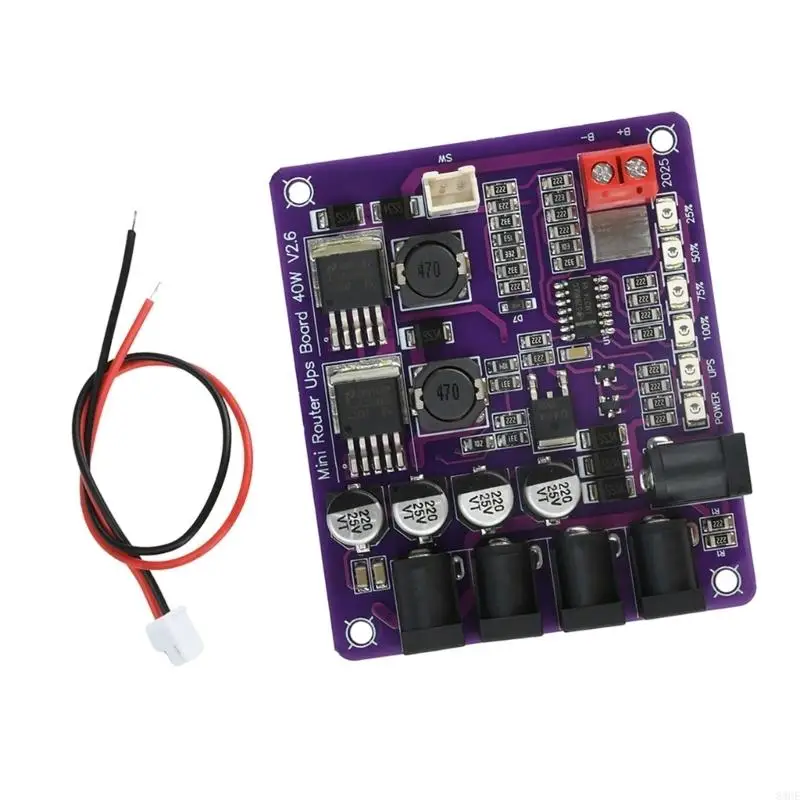 UPS Battery Charging Board 12.6V Uninterruptible Supply Module for Router 83CE