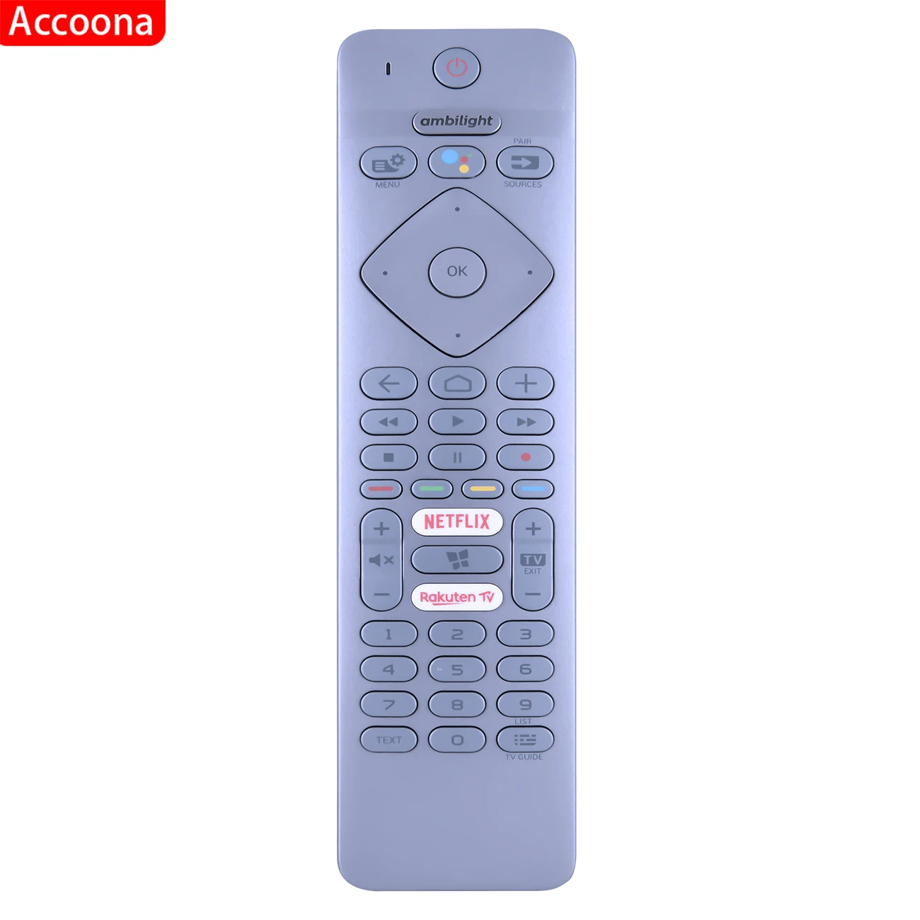 Голосовое управление для Philips YKF456-A001 RC4154403/01R 7300 Series 43/50/55/65/75 PUS7304 PUS7354 7500 Series PUS7504
