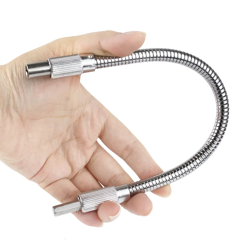 300mm/200mm elastyczny wałek metalowe wiertło uchwyt na końcówki wkręcające łączenia wielu przedłużenie uchwytu sześciokątnego węża