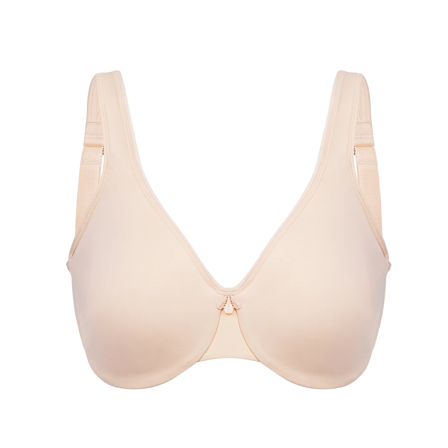 Delimira Plus Size reggiseno minimizzatore per donna reggiseni di grandi dimensioni senza cuciture con ferretto liscio a copertura totale D DD E F