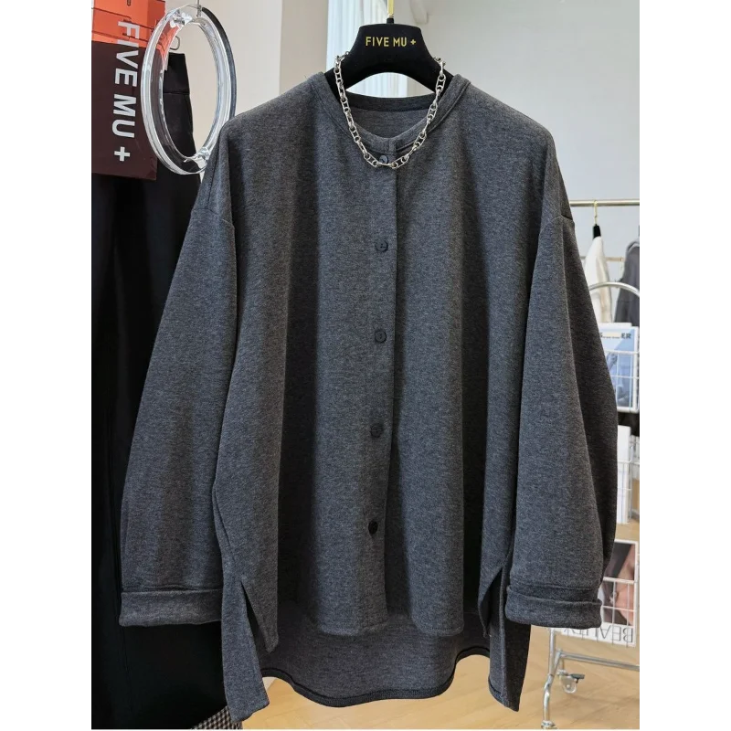 

Designed Cardigan Sweatshirt Women's Long-sleeved Autumn Versatile Loose Slimming Age-reducing Coat