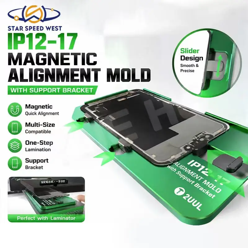 2uul-sh01-molde-de-alinhamento-magnetico-com-suporte-deslizante-para-iphone-series-12-17-ferramentas-de-reparo-compativeis-com-varios-tamanhos