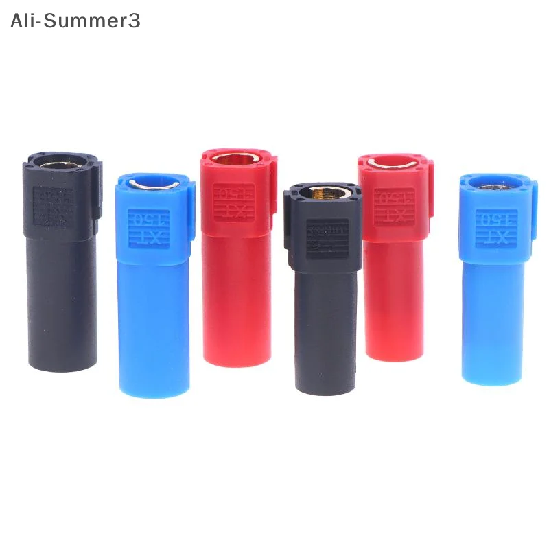 5 uds Amass XT150 6mm conector tipo bala adaptador juego de enchufe macho hembra 130 amperios de alta calificación para batería LiPo RC