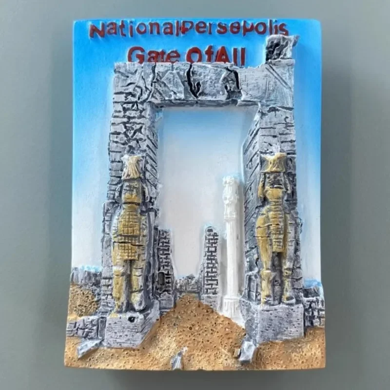 

Iran Fridge Stickers Creative National Map Persepolis Travelling Souvenirs Home Decor Birthday Gifts Refrigerator Magnets