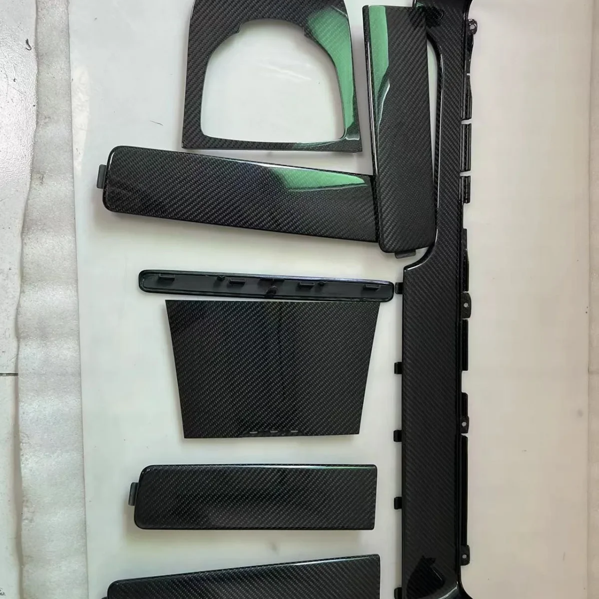 For Mercedes-Benz Large G-class Carbon Fiber Interior G500 Modified Carbon Fiber Interior Parts G63