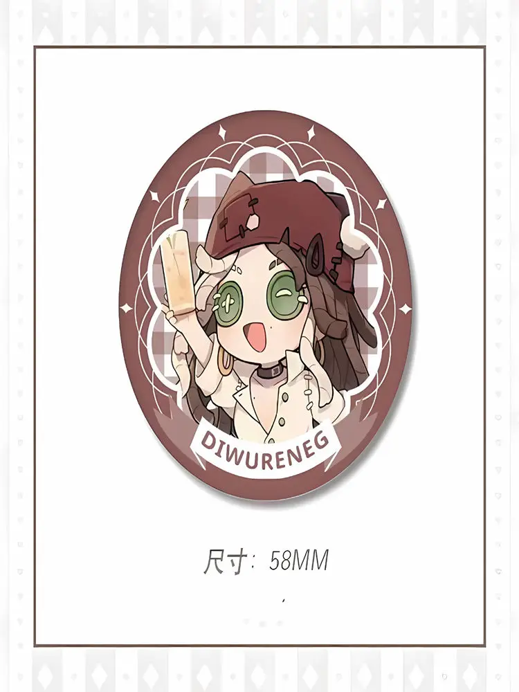 Gra Anime Identity V Odznaka Ręcznie robione broszki z kreskówek na akcesoria do plecaka Kolekcja anime Szpilki Dekoracje Prezenty świąteczne — zdjęcie 2