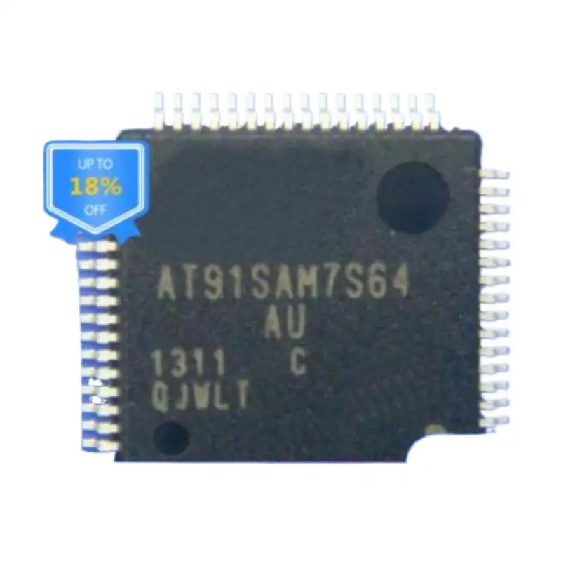 

100% НОВИНКАВысококачественная продукция AT91SAM7S64-AU AT91SAM7S64A-AU AT91SAM7S64B-AU QFP64