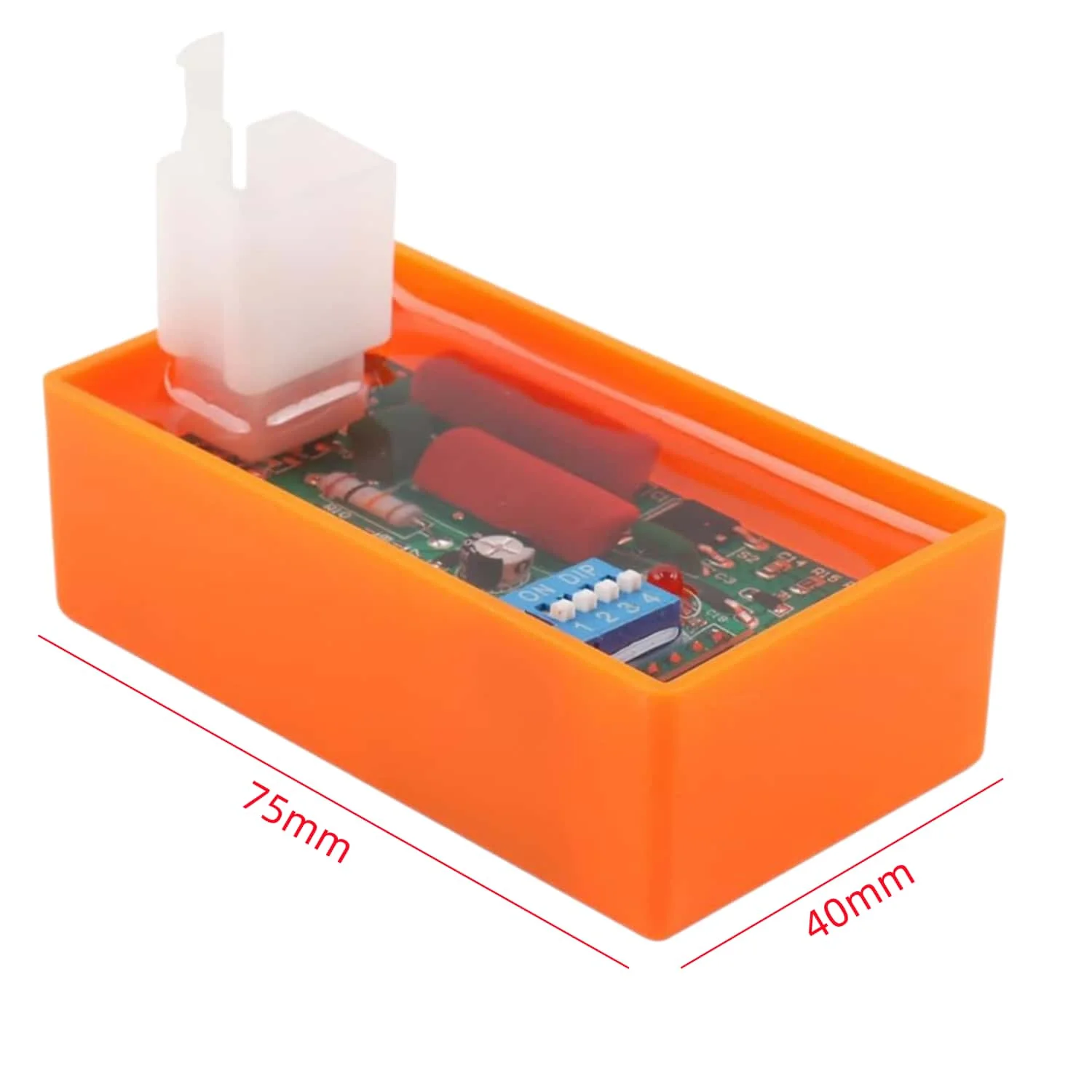 Programmable 5 Pin AC CDI Box Motorcycle Ignition for 50cc 70cc 90cc 110cc 125cc 4-Stroke ATV Scooter Dirt Bike Go-Kart