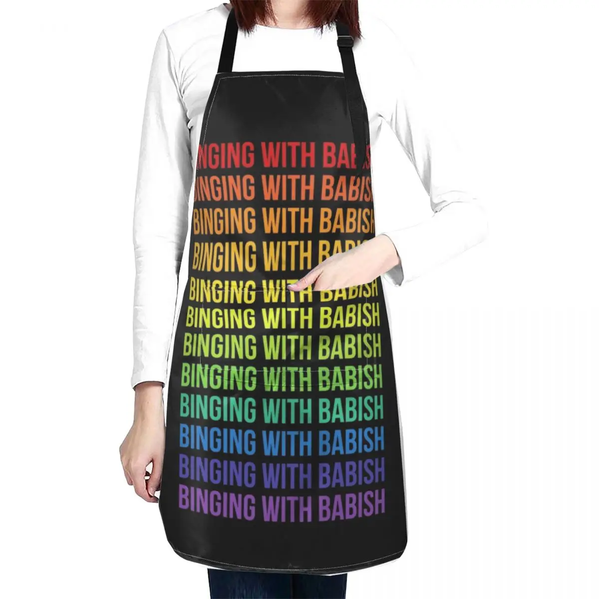 Binging With Babish Colorful Apron christmas decoration Kitchen Kitchens For Men Womens Dresses Apron