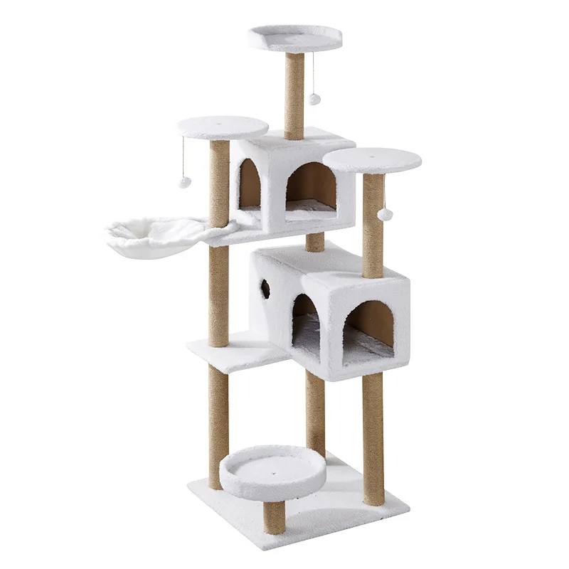 

Cats climbing frame large pet cat toy cast tree cat nest cat hammock frame supplies ornament