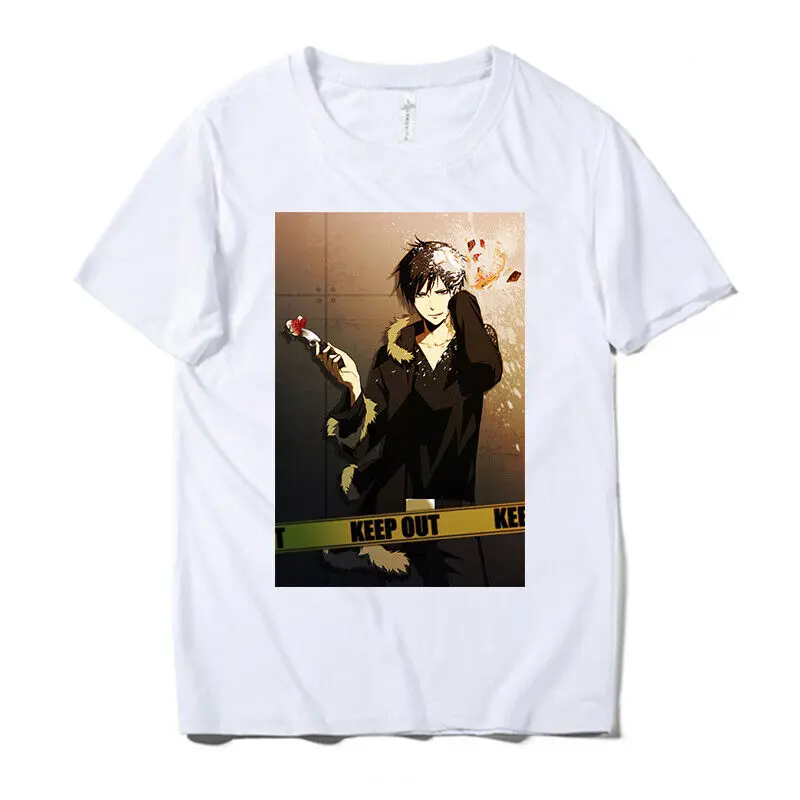 

Durarara!! Izaya Orihara Printed Unisex T-Shirts 100% Cotton