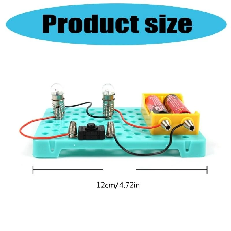 Экспериментальная плата эксперимента по серии и параллельной схеме Эксперимента