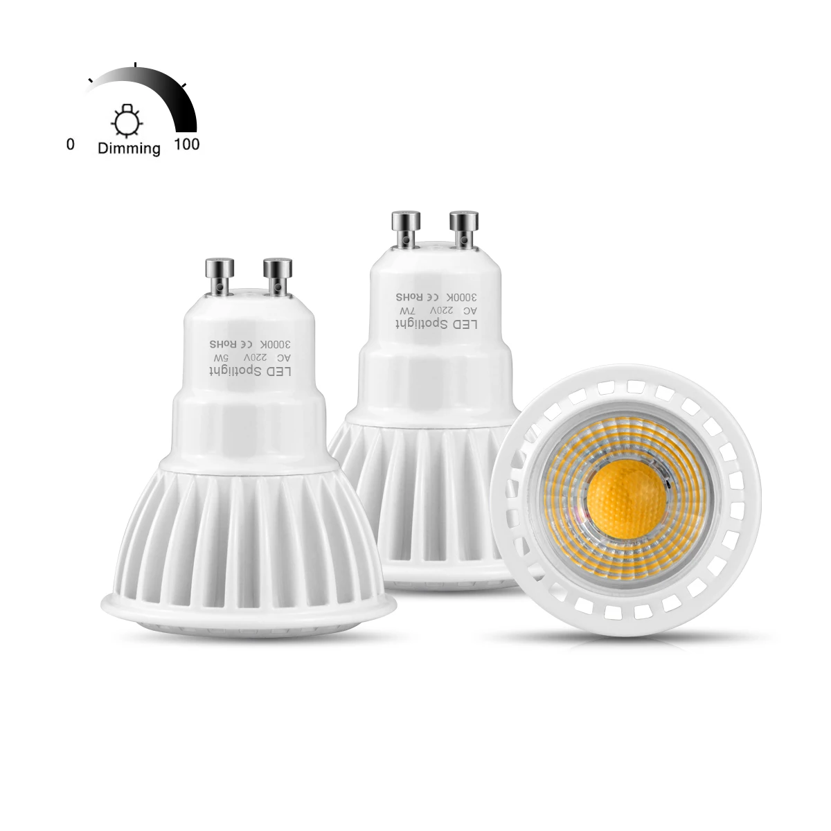 3W 5W 7W GU10 Led S…