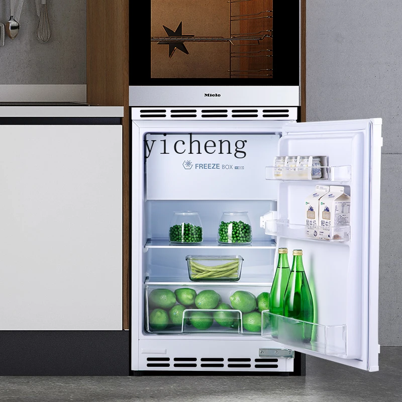 

XL Horizontal Embedded Direct Cooling Refrigerator Undercounter Household Embedded Small Mini Embedded Bottom Refrigerator