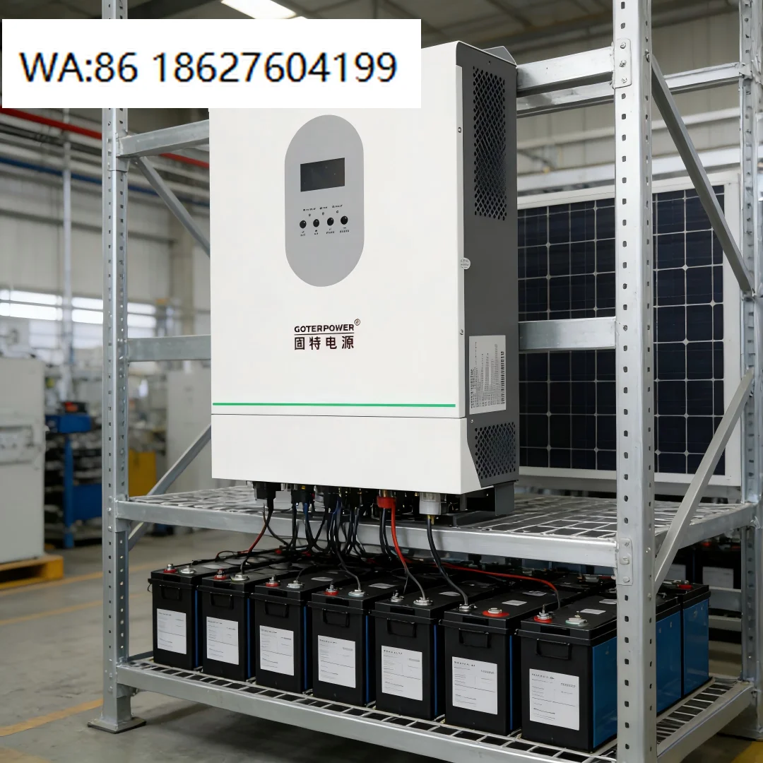 Onduleur Solaire Compatible with High End Mansion Photovoltaic Systems Hybride Wall Mounted Installation for Homes,
