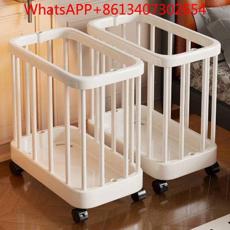 Household cleaning tools storage basket removable storage basket toilet broom mop finishing rack (2PCS)