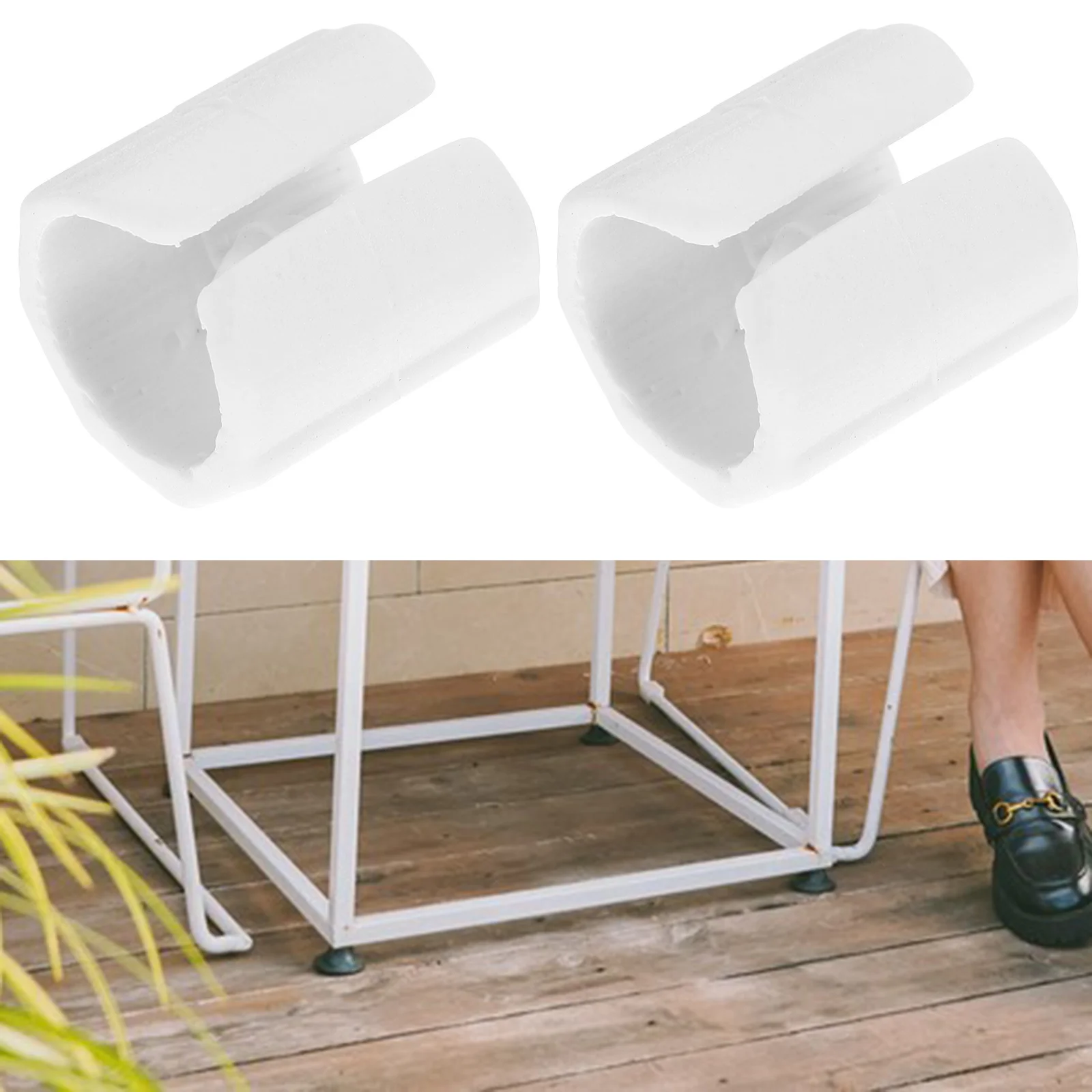 

50Pcs Chair Leg Protectors Plastic Nonslip Caps Easy Install Furniture Feet Floor Protector Plastic Chair Leg Floor Protectors