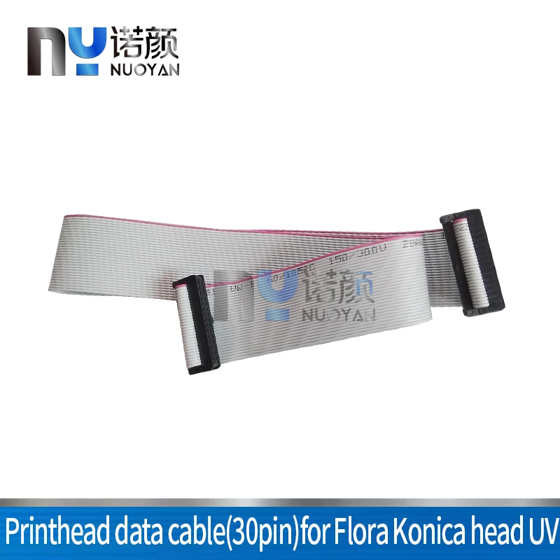 5PCS/ lot Hot sale 30Pins Printhead Cable for Flora Konica 512 or UV Flatbed Machine Solvent Printer data cable 30pins