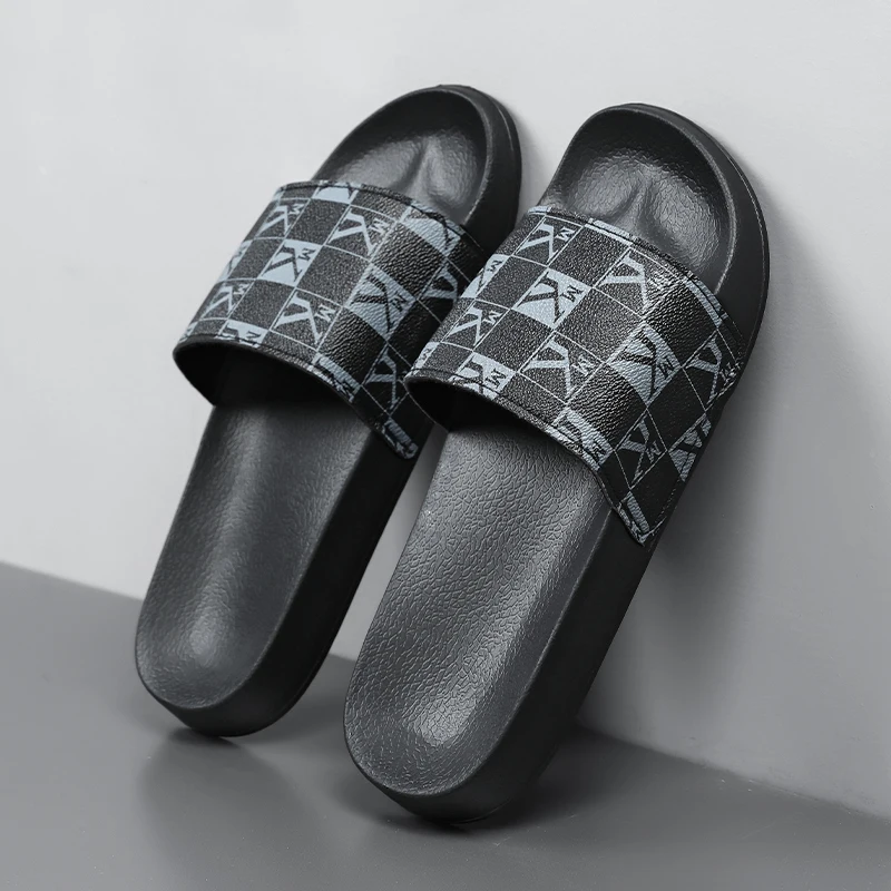 

Men New EVA Slippers Non Slip Indoor Beach Luxury House Summer Women Sandals House Brand Design Casual High Quality Comfortable
