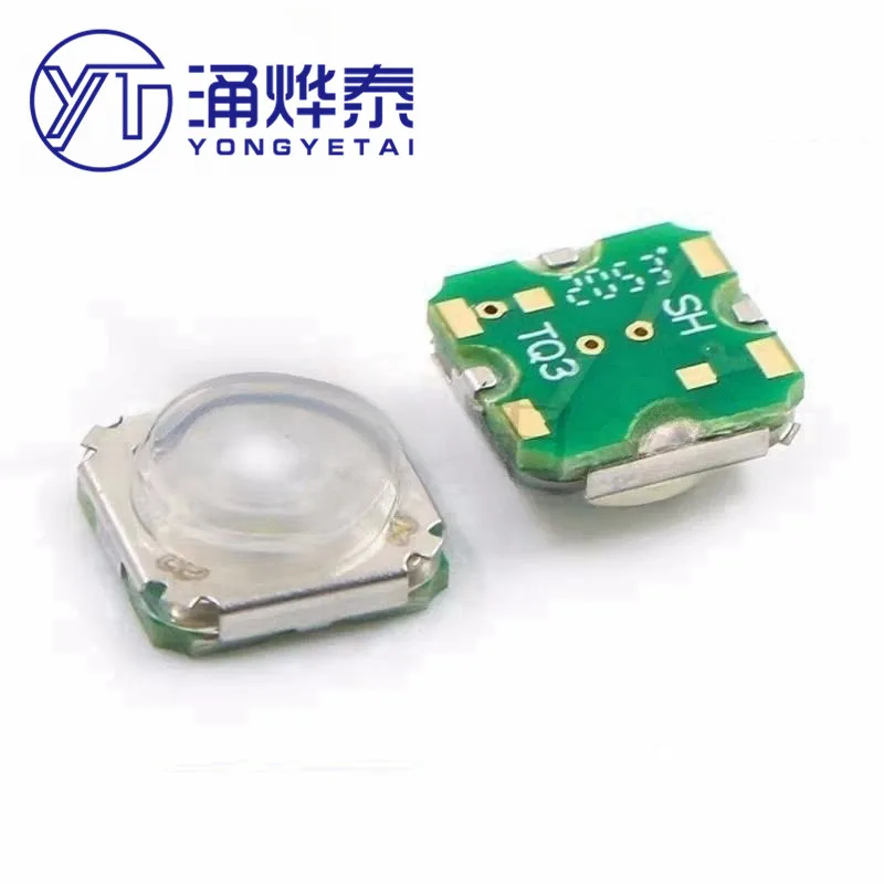YYT 2PCS TS-H011 light touch switch 10*10*4 silicone car key reset button with light TQ2/3-10