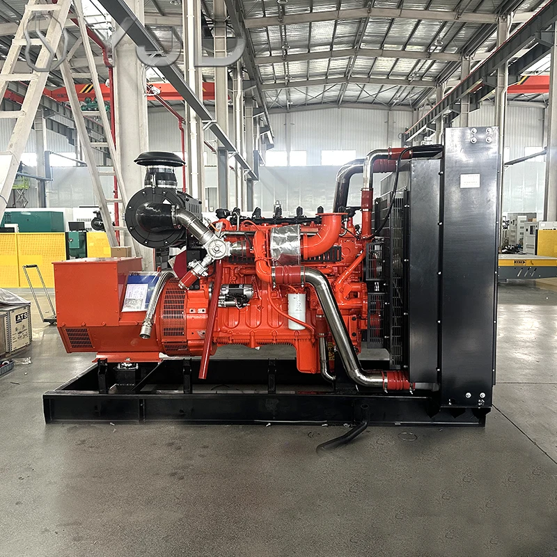 DYJD 150kw 200kw 500kw 800kw 1000kw Cum Mins Natural Gas Diesel Generator Open Frame 50/60Hz Electric Start with CE