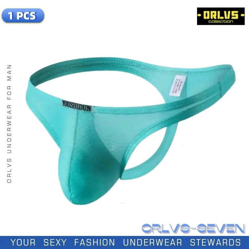 M-XXXL Men Underwear Thongs Sexy Low Rise Solid Briefs T-back Modal Breathable Underpants G Strings Male Panties Thongs