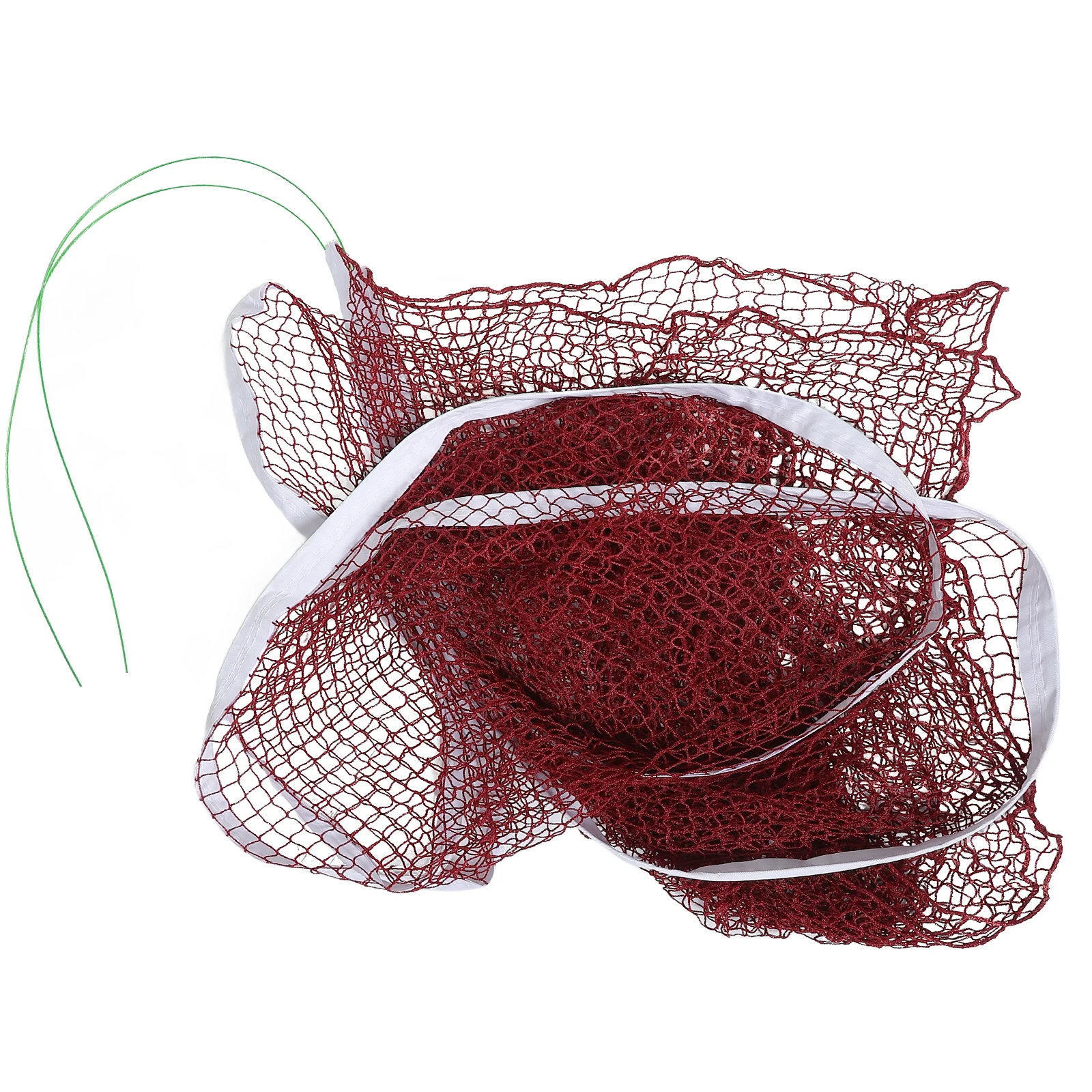 

Durable Polyester Badminton Net Standard Size Lightweight Portable Indoor Outdoor Replacement Tennis Volleyball Soccer