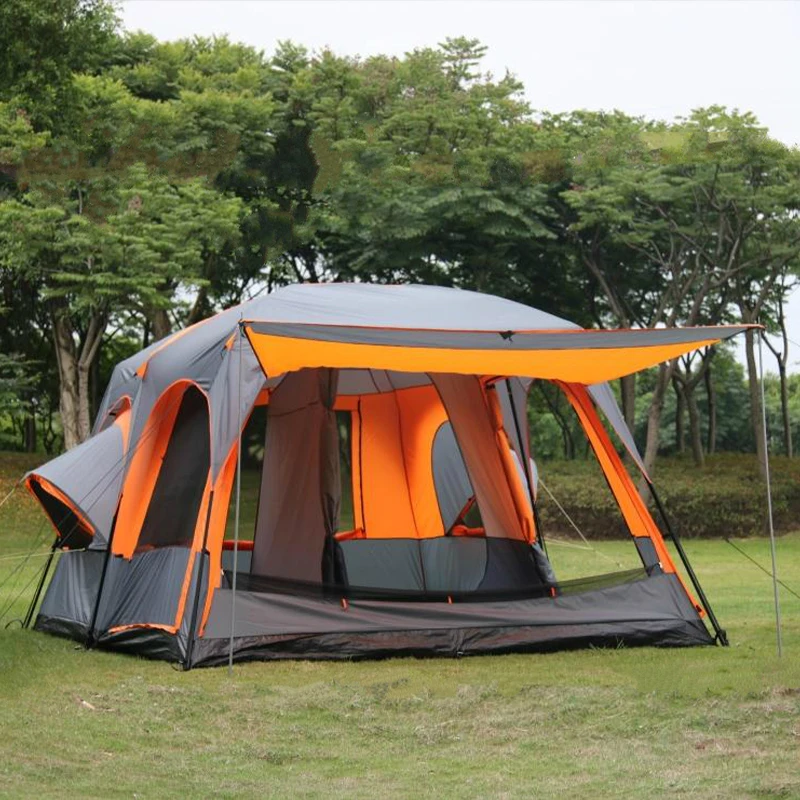 Best-Selling Large Featuring Sun Protection Outdoor Camping Tent Waterproof Family Tent