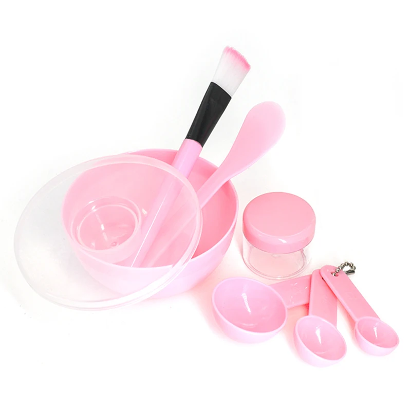 Facial Brush Mask Bowl Spoon Set Mask Brush Bar DIY Beauty Tools Mixing Tools Skin Care Makeup Supplies Woman Facial Tools.