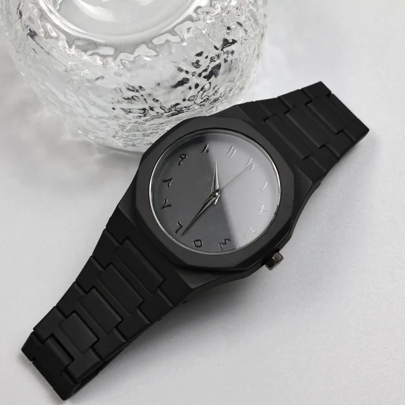 Men's watch, high-end Arabic digital fashion simple quartz watch