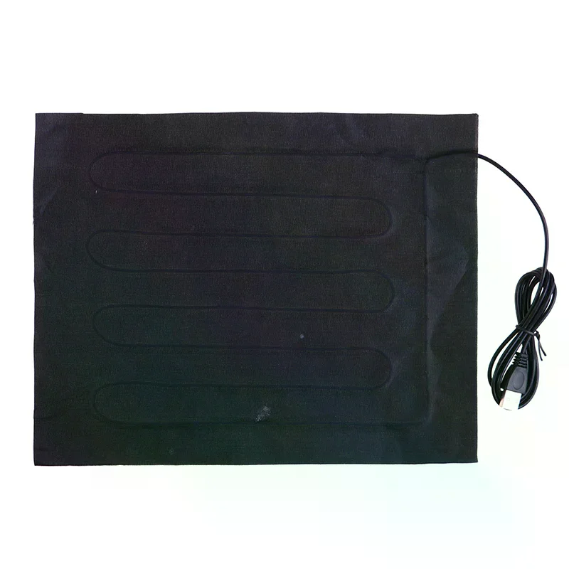 Electric Heater Pad  24x30cm 5V USB Pet Warmer Heating Pad Winter Warm Carpet