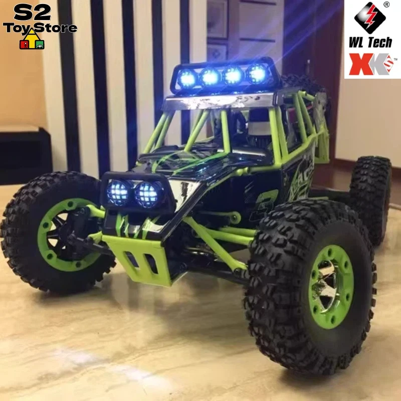 WLtoys 12428 Adult RC Off Road Car 4WD High Speed Rock Crawler Monster Truck Drift 2.4GHz Controller Shock Absorber Waterproof