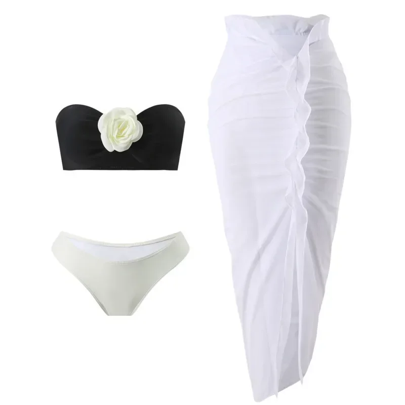 

New Floral Sexy Bikinis Female Swimsuits Women 3Piece Swimwear Beach Swimming Wear Bathing Suit Brazilian Bikini Set Pool Bather