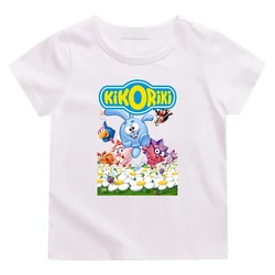 Boys/Girls Funny Cartoon Smeshariki Print Kikoriki Graphic Children Tshirt Summer Casual Children'S Clothes Смешарики Anime Tops
