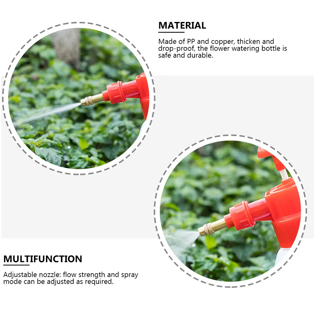 

2pcs 0.8L Pressure Spray Bottles Plants Adjustable Handheld Watering Sprayers Gardening Tools Portable